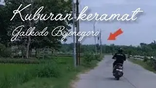 JALAN MENUJU KUBURAN KERAMAT DESA GALKODO-BIJINEGORO-JAWATIMUR