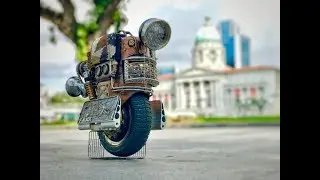 Making Of Steampunk Wheel 2017