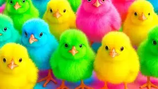 hen | chicks | chicken | colorful chicks | desi | chuze | desi murgi ke bachche 