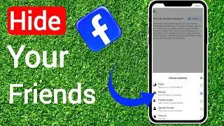 How To Hide Friends List On Facebook Full - Guide  @aplguy @TrevorNace