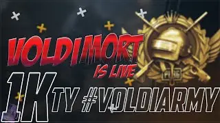 🔴 PUBG MOBILE LIVE | THANK YOU #VOLDIARMY FOR 1K SUBS | FULLPOWER | 58 RANK |  | SUPPORT BOLTE!