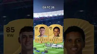 PHIL FODEN X RODRYGO EVOLUTION CARD ON FIFA #fifa #eafc25