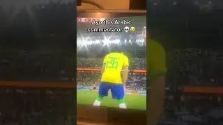 Ayo this Arabic commentator