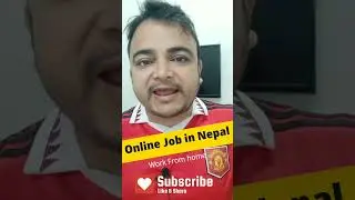 online Job in Nepal #onlinejob #technicaldaju #tech #nepal
