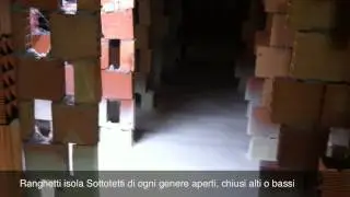 Sottotetti isolati a spruzzo