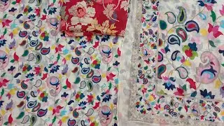 Chinon print digital multi flower Kani print new article