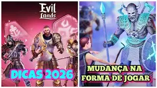 Evil Lands - Novas dicas atualizadas 2026 - a melhor forma de evoluir 