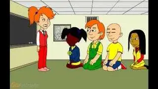 Caillou Sleeps in School and Gets Grounded