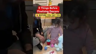 5 Things Before Finalising Daycare #daycare #toddlerlife #quebec #parentingtips #shortvideo #news