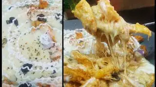 Loaded fries recipe | مزیدار چیزی لوڈڈ فرائز | Pizza fries recipe #food #cooking #loadedfries #yumm