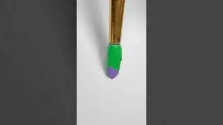 🧃Calming Acrylic Brush Stroke Flower Painting #calmart #acrylicpainting #shorts #arttherapy