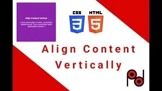 Align Content Vertically Center