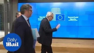 Juncker confirms the EU got May's Brexit delay letter