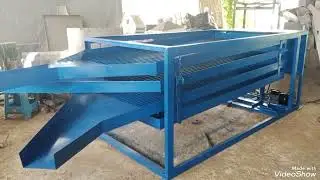 เครื่องคัดตะแกรงร่อนขนาดใหญ่ถาด120*240ซม.แบบร่องคัดไซด์0903261294