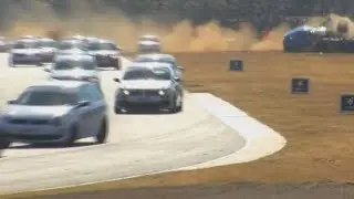 Volkswagen Challenge Series (Class B) 2017. Race 1 Zwartkops Raceway. Hard Crash