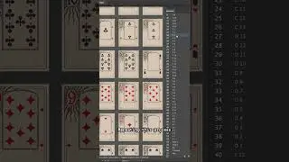 Разработка анимированных средневековых игральных карт 4 🃏 #adobeillustrator #playingcards #medieval