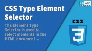 CSS Element Type Selectors