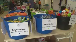 New Guilford County Schools teachers treated to shopping spree at Teacher Supply Warehouse