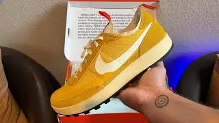 Nike Tom Sachs General Purpose Shoe Dark Sulfur Unboxing And Review!