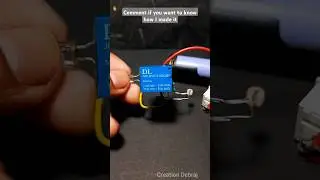 LDR And 6v Relay Project. amazing electronic Project.😃😃 electric Science Project. #shorts
