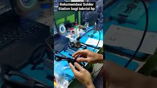 Review Solder Station yang sangat direkomendasikan untuk teknisi hp.Tanya merk bisa koment ✅