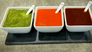 3G chutney|green chutney|red chutney| tamarind(imli) chutney| Make and freeze Ramadan special recipe