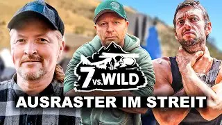 7 vs. Wild STREIT und AUSRASTER! JOEY KELLY gegen STEFAN und HUGO wird GEHATET? und Folge 4 Analyse