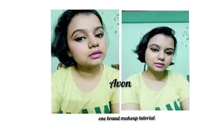 One brand makeup tutorial : Avon // Manisha barman