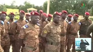 Remise d’un drone de surveillance et de 3 postes radios au 31e RIC de Tenkodogo