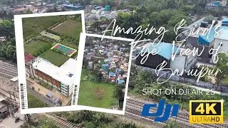 Amazing Bird's Eye View of Baruipur in 4k, West Bengal ,Kolkata🦅✈️
