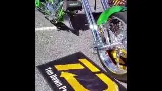 Spinner axle cover - Chrome Eagle Wing