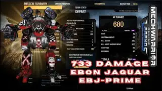 MWO: Ebon Jaguar EBJ-PRIME - 733 Damage at Canyon Network