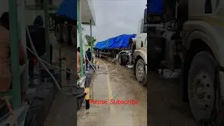 LNG Gas Refueling#automobile #travel #highway #vlog #road #trucking #roadtrip #travelvlog