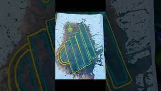 Allah Calligraphy Art | Beautiful Islamic Painting | Creative Arabic Design