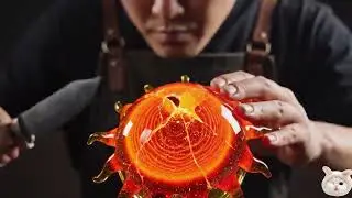 Glass Fruit ASMR 🧊🍊 | AI Satisfying & Relaxing Sounds