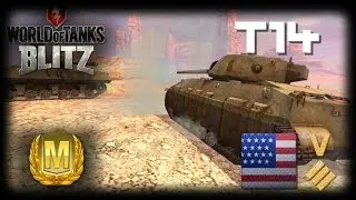 WoT Blitz Мастер на M T14 - World of Tanks M T14 (M)