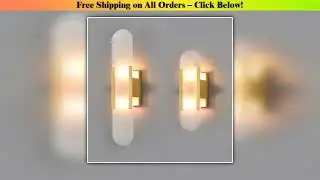 Marble Wall Light Modern Black Gold Wall Sconce LED Bedside Wall Mount Light Bedroom Hotel Room
