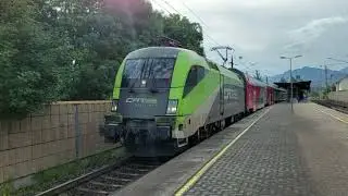 Treinen/Z&uuml;ge in Nenzing Bahnhof