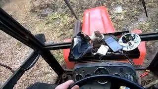 Zetor 7011 příprava pod oves orba