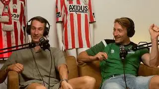 Aanvoerder Jong Sparta over winnende goal tegen Feyenoord en transfernieuws bespreken met AD-watcher