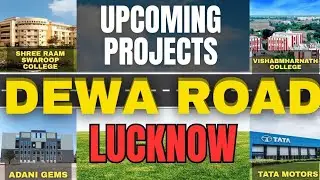 Upcoming Project | LDA Approved Plot | Property In Lucknow | Deva road #vlog 2