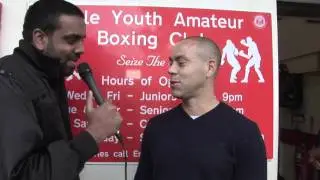 Adam Booth Interview for iFILM LONDON / DeGale v Groves