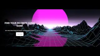 NFT Trading Cards Application Demo