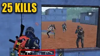 I Was Hungry For Kills - 25 Kills Solo vs Squad - Predator PUBGM