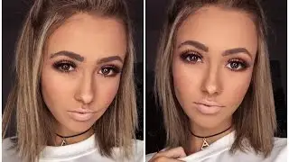 Too Faced's Sweet Peach Palette Makeup Tutorial | cjwalker735
