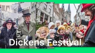 Dickens festival at Deventer Netherlands and christmas shopping at luxury outlet