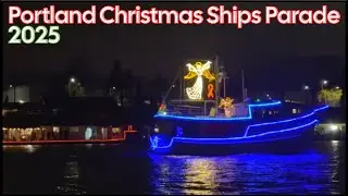 Portland Christmas Ships Parade 2025 ✨ Stunning Holiday Light Boats + Cozy Lofi Christmas Music