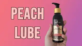 Adult Product Review - Sensuva Peach Flavored, Natural Water-Based Personal Lubrication