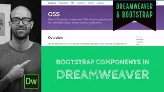 Bootstrap components in Dreamweaver - Bootstrap components Tutorial - Dreamweaver Tutorial [6/54]