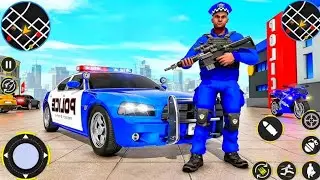 Police Car Chase Simulator 3D Game - Real Cop Cars Driving Simulator 2025 - Android GamePlay